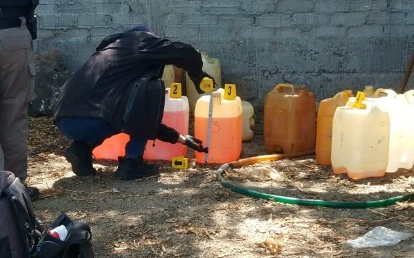 TRAS CATEO, ASEGURAN HIDROCARBURO  E INMUEBLE EN MORELIA