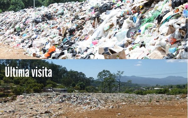 Verifica ProAm avance en retiro de residuos de sitio de disposición de final de Tacámbaro