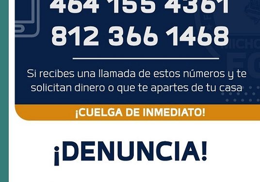 En LC, localiza Fiscalía General a profesionista víctima de extorsión virtual