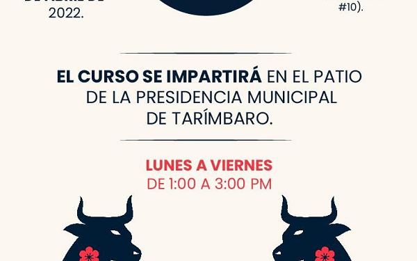 Convocan a curso de creación de torito de petate miniatura en Tarímbaro