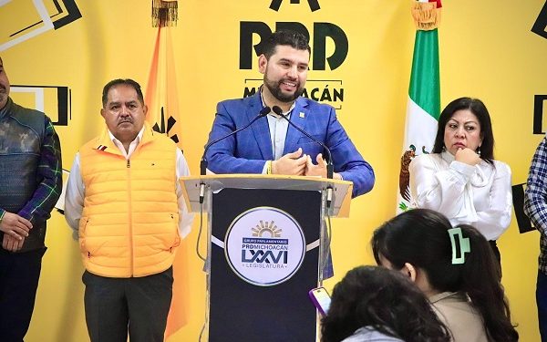 Con pasos firmes, avanza construcción del nuevo PRD Michoacán