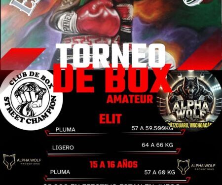 El torneo de Box Amateuer El Rey Tarasco llega a Morelia