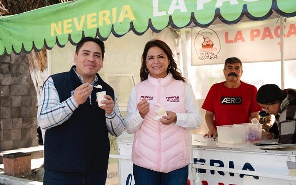 Fabiola Alanís reafirma en Zacapu y Pátzcuaro compromiso con mujeres, personas mayores y juventudes