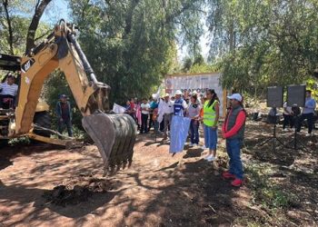 Arranca obra de pavimentación en El Zapote, Indaparapeo