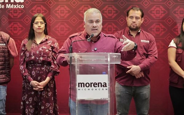 “Con México se coopera, no se amenaza”: Morena Michoacán, respalda a la Presidenta Claudia Sheinbaum ante nueva embestida de Trump